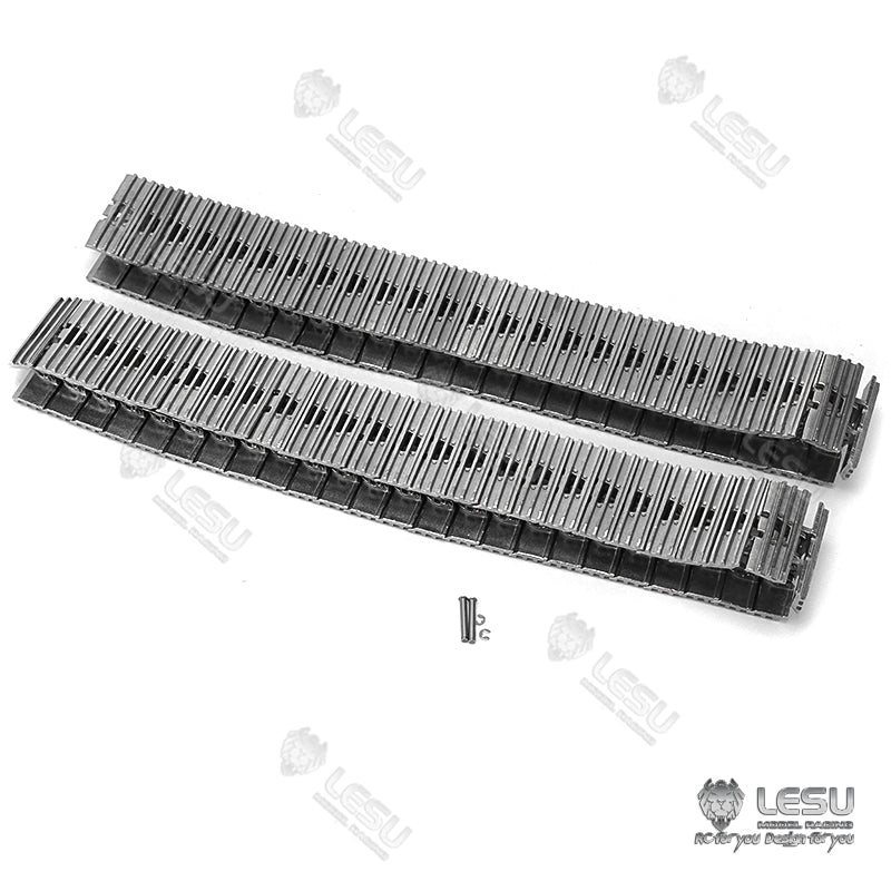 LESU 1/14 Metal Excavator Track 43MM Width PC360, Small Short Tail Excavator DIY Track BA-B002-Z1 Excavator Engineering Vehicle Tank