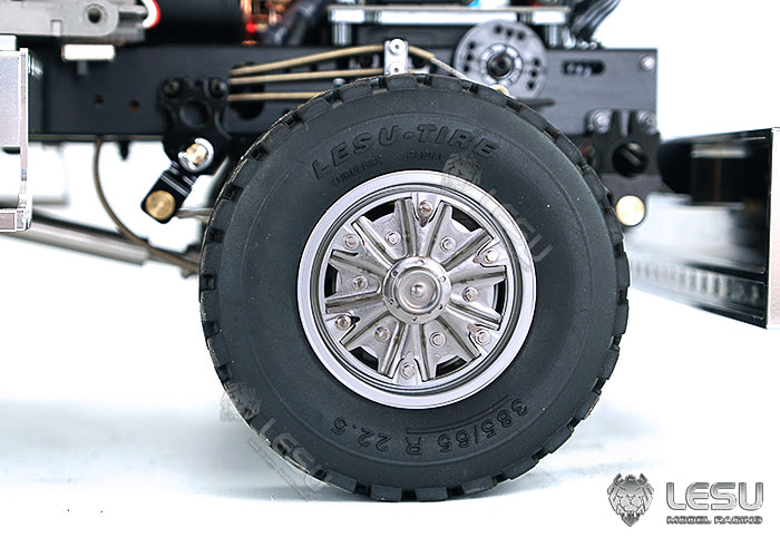 1/14 simulation truck model toy king mud truck mid-cylinder metal dump truck Tamiya modified LESU