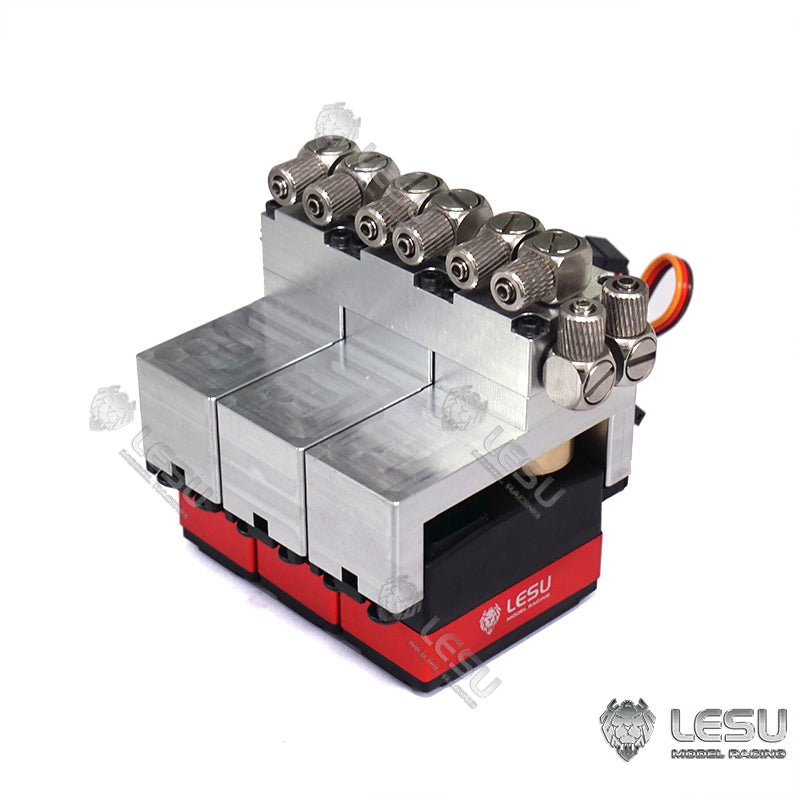 LESU hydraulic model multi-position reversing valve 1-6-way multi-way oil valve hydraulic model upgrade modification