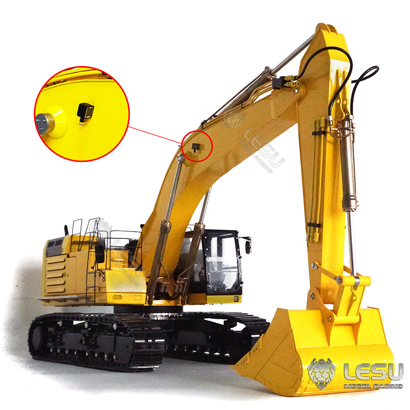 LESU S-1232 for Tamiya 1/14 RC construction machinery traction truck model toy equipment rack for 374 excavator arm light parts