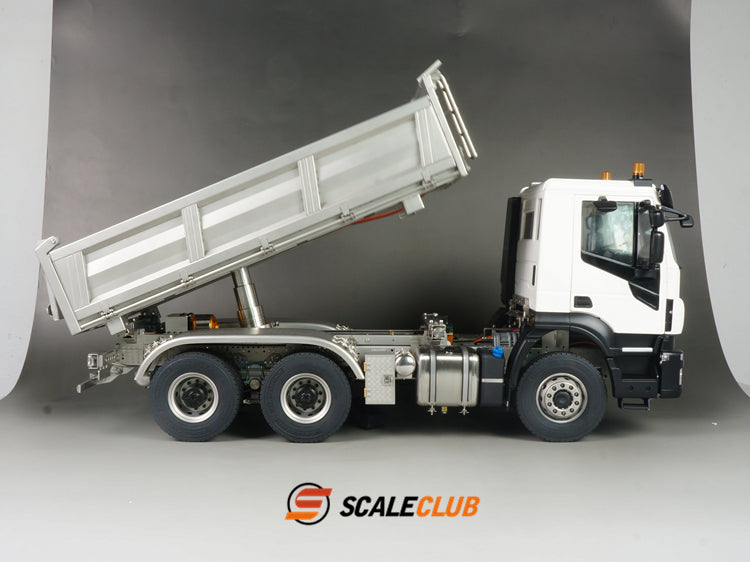 Scaleclub 1/14 Iveco iveco6x6 full metal hydraulic 3-way dump truck