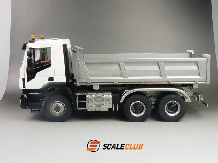 Scaleclub 1/14 Iveco iveco6x6 full metal hydraulic 3-way dump truck