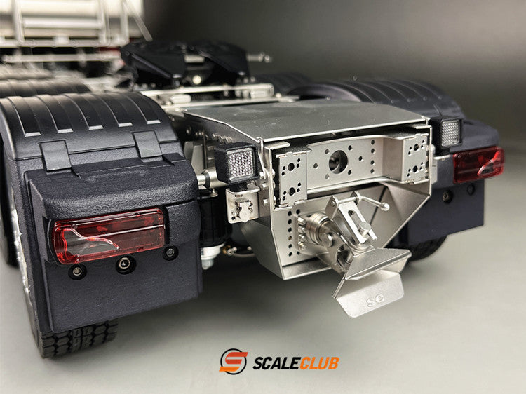 Scaleclub 1/14 Tamiya MAN 10X10 Heavy Duty Tractor Truck Metal Chassis Euro Truck SLT Rear Steering