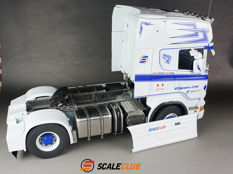 1 pair of Scaleclub universal RC Tamiya LESU 1/14 R470 R730 truck toy model two-axis side panels spoiler wind deflector
