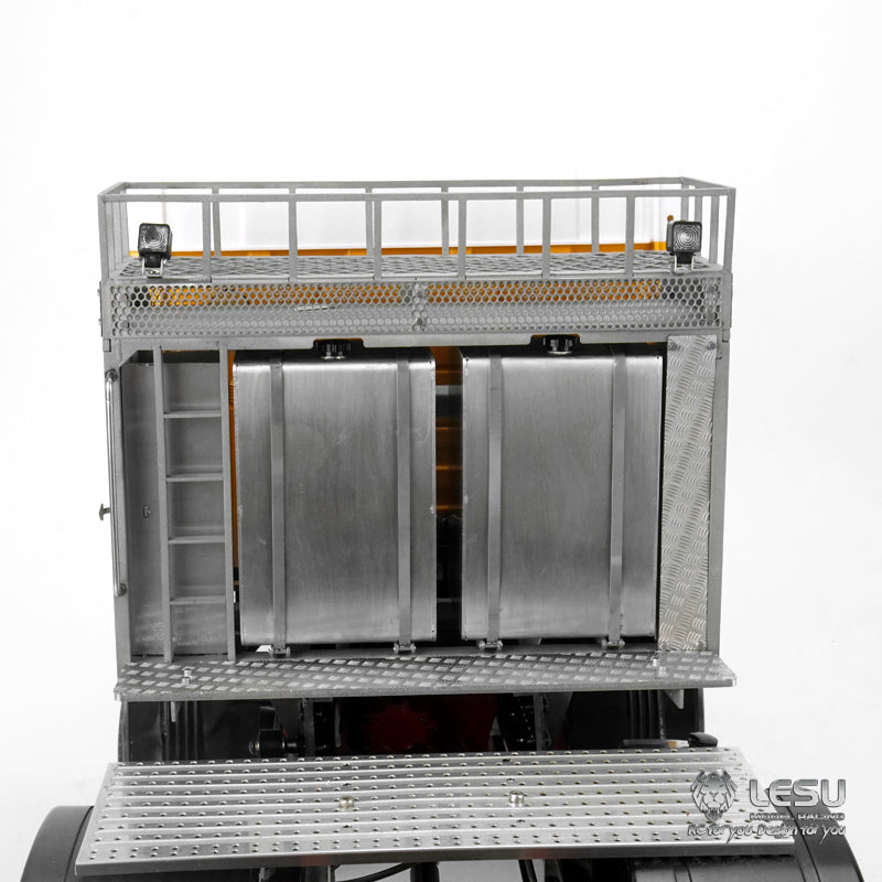 LESU 1/14 Tamiya heavy tractor truck model toy DIY modified model simulation equipment rack G-6181
