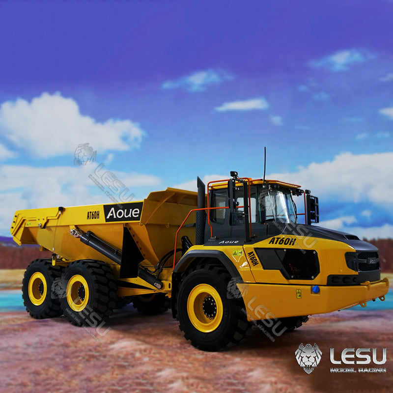 LESU 1/16 AOUE AT60H Full Metal Hydraulic Articulated Truck Model