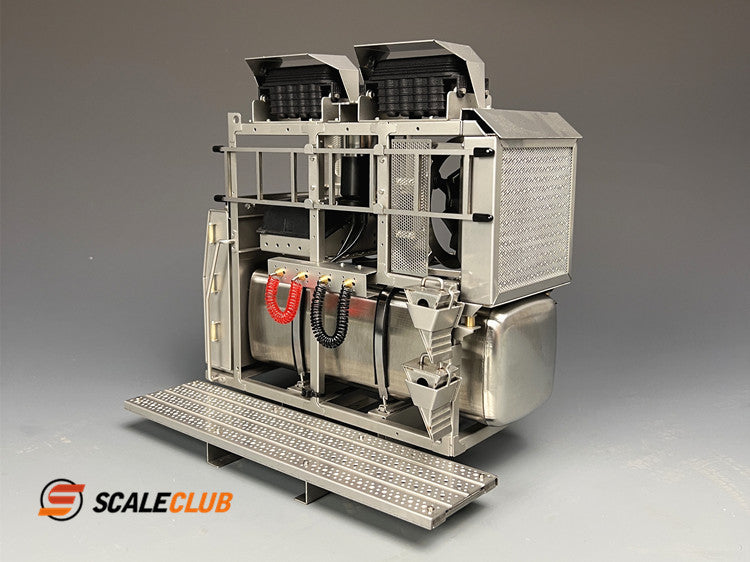 scaleclub 1/14 Tamiya BENZ heavy tractor truck SLT low roof cab upgrade simulation metal equipment rack