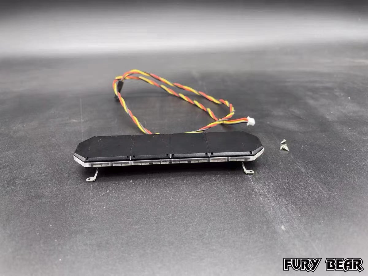 Scaleclcub Model RC 1/14 Trailer Truck Dump Truck Hydraulic Dump Angry Bear Engineering Dome Light RGB