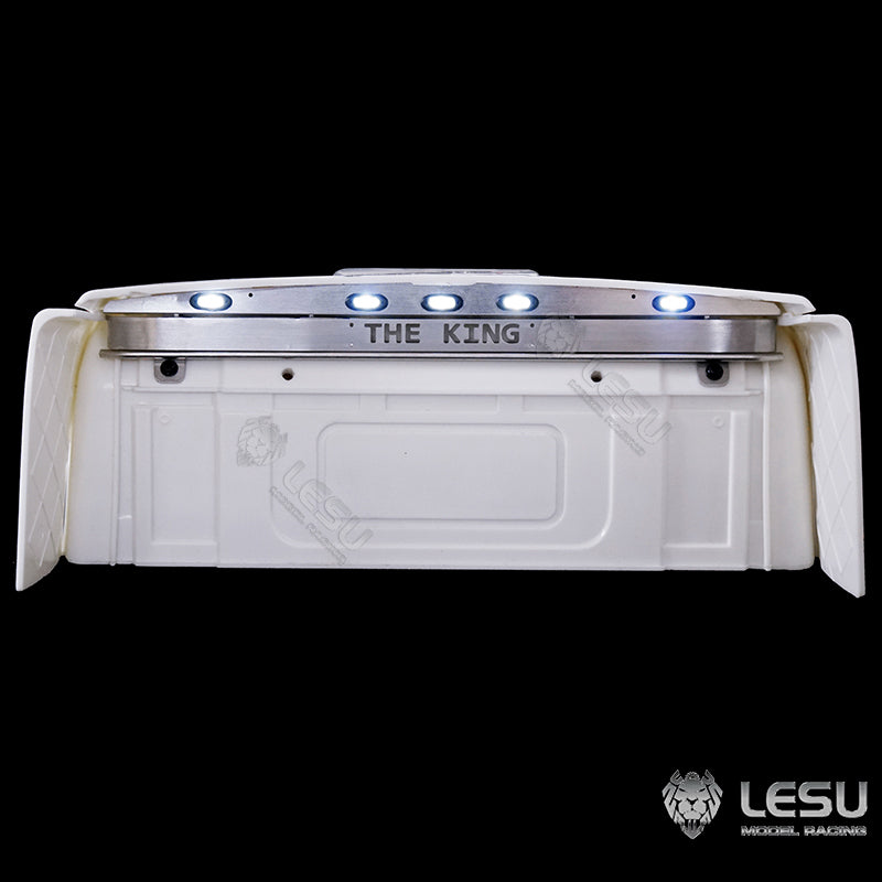 LED high roof spoiler light parts For Tamiya R620 R470 1/14 tractor truck engineering vehicle modification LESU S-1297