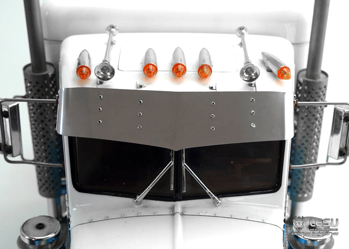 King truck sun visor Tamiya TAMIYA tractor 1/14 King Hauler metal upgrade accessories LESU