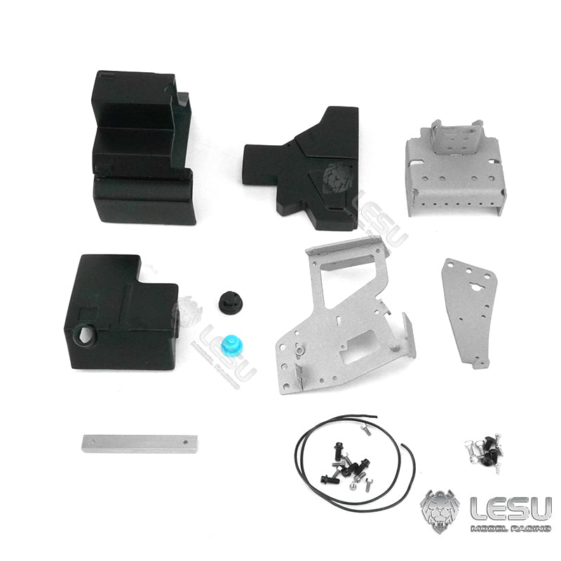 LESU G-6117 1/14 truck model toy urea tank metal accessories universal Tamiya traction mud head VM truck upgrade modification