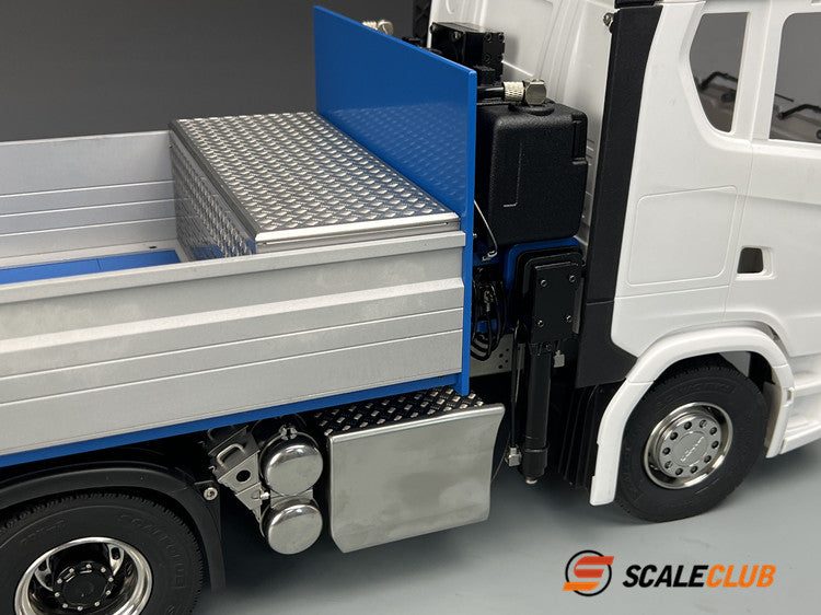 Scaleclub 1/14 Scania 770S 8x8 with rear steering F1650 truck crane