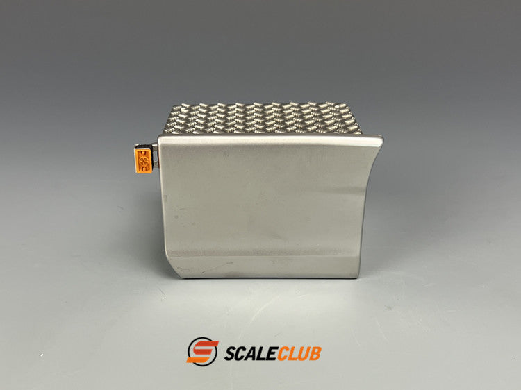 SCALECLUB 1/14 Tamiya Scania 770S Heavy Duty Trailer Upgrade Stainless Steel Metal Exhaust