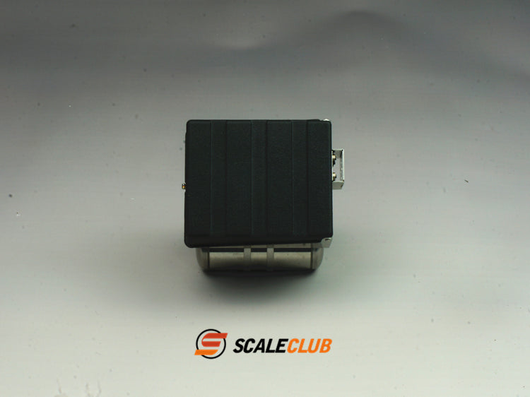Scaleclub 1/14 JX F2000 tractor truck mud head upgrade metal battery box gas tank