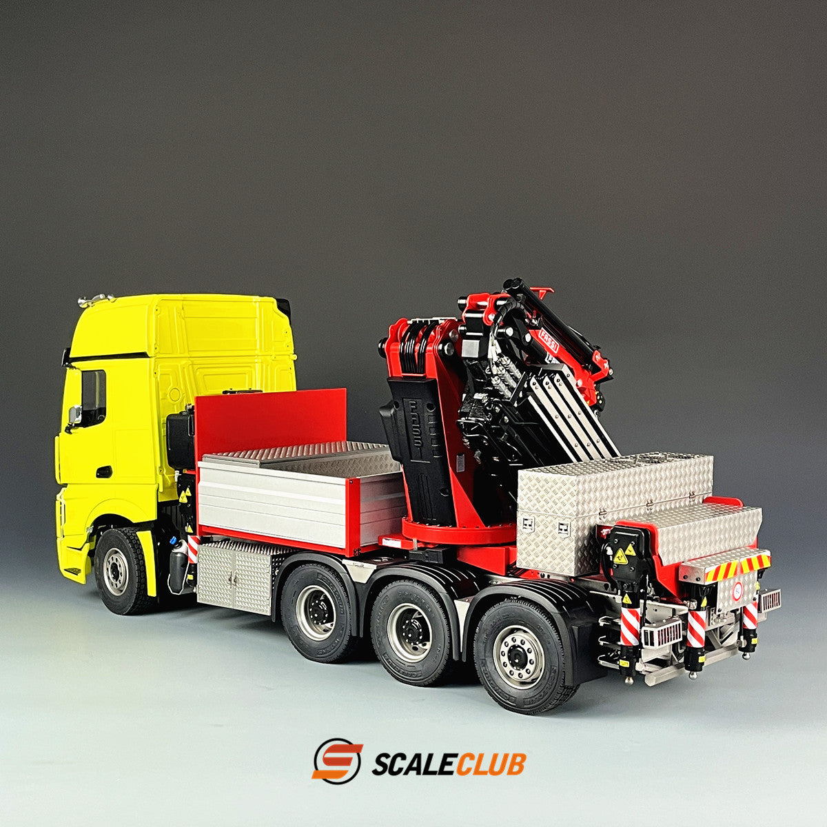 scaleclub 1/14 Mercedes-Benz Actrocs 8x8 full metal F1650 crane truck crane
