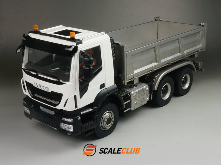 Scaleclub 1/14 Iveco iveco6x6 full metal hydraulic 3-way dump truck