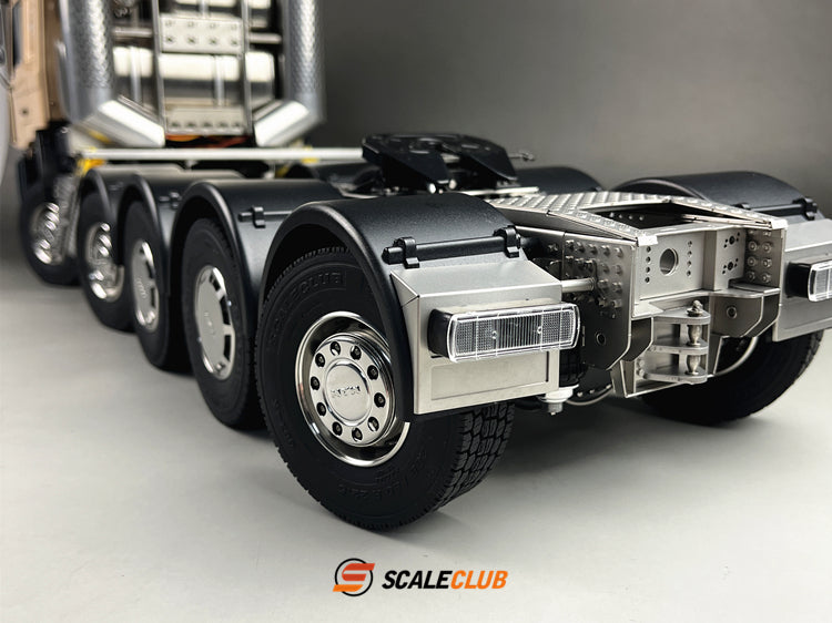 Scaleclub 1/14 MAN F2000 10x10 Heavy Duty Trailer with Rear Steering and Powered Chassis