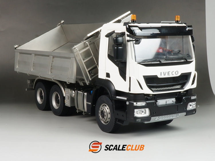 Scaleclub 1/14 Iveco iveco6x6 full metal hydraulic 3-way dump truck