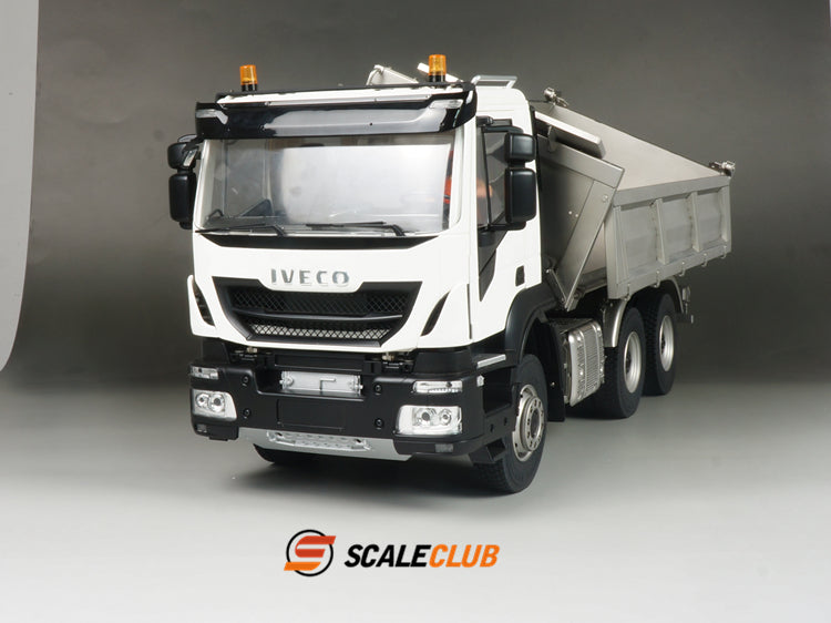 Scaleclub 1/14 Iveco iveco6x6 full metal hydraulic 3-way dump truck