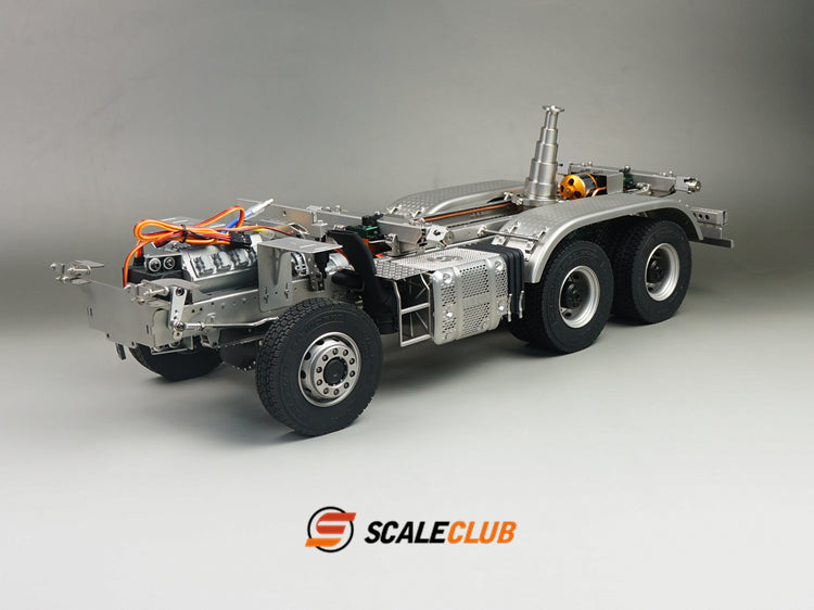Scaleclub 1/14 Iveco iveco6x6 full metal hydraulic 3-way dump truck