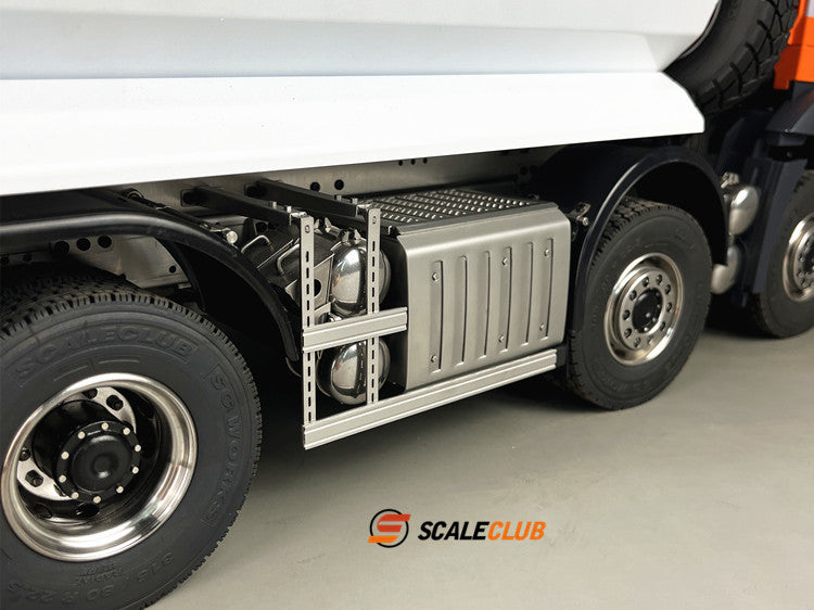 Scaleclub Tamiya 1/14 Mercedes Engineering 8x8 Dump Truck RTR
