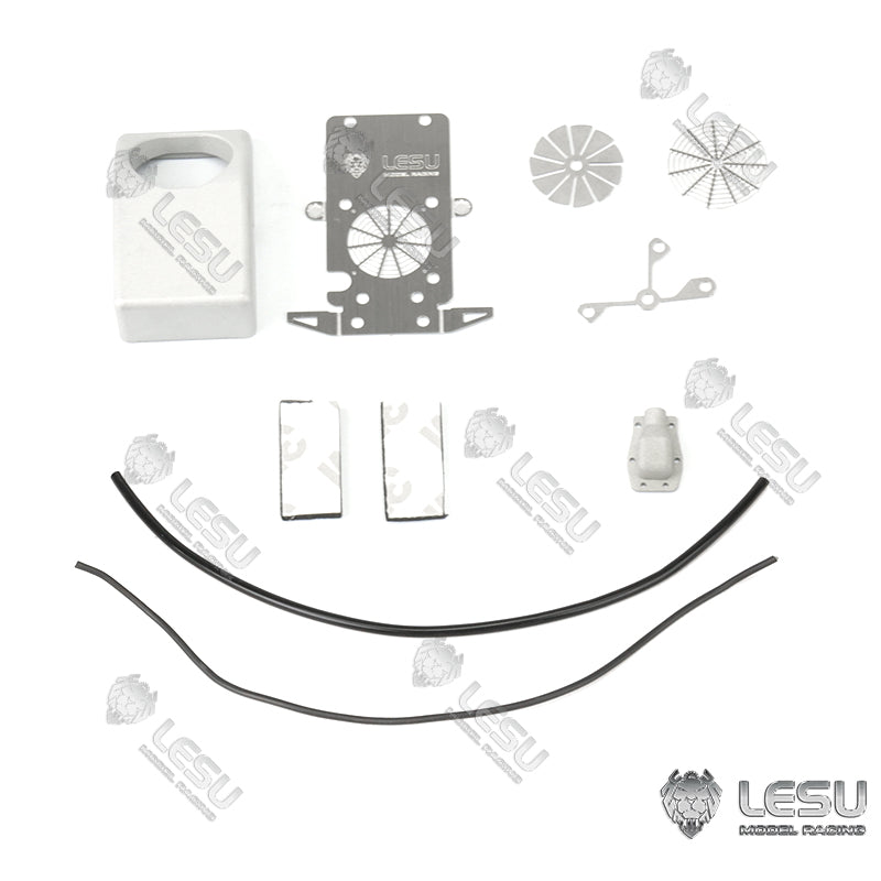 LESU 1/14 RC Truck External Air Conditioner Model G-6220 for Tamiya Traction Truck Model Toy OP Car Shell Metal Upgrade Parts