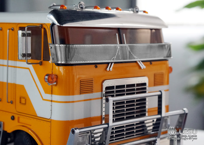 1/14 American truck front fender stone sand net Tamiya tractor Global Line GL car shell decorative grille model LESU