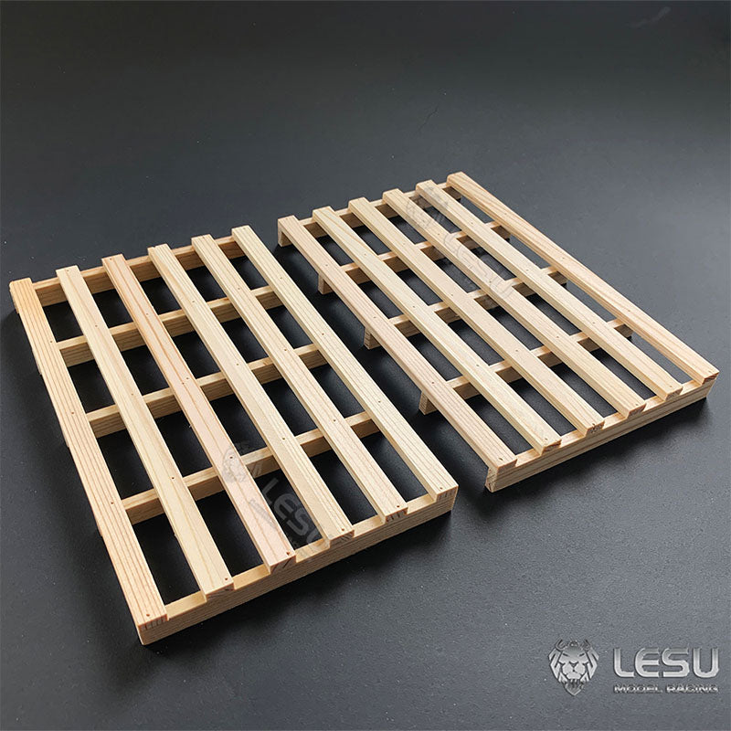 1/14 Engineering Hydraulic Forklift RD-A0014-M Wooden Pallet Freight Plank Rack Tamiya LESU
