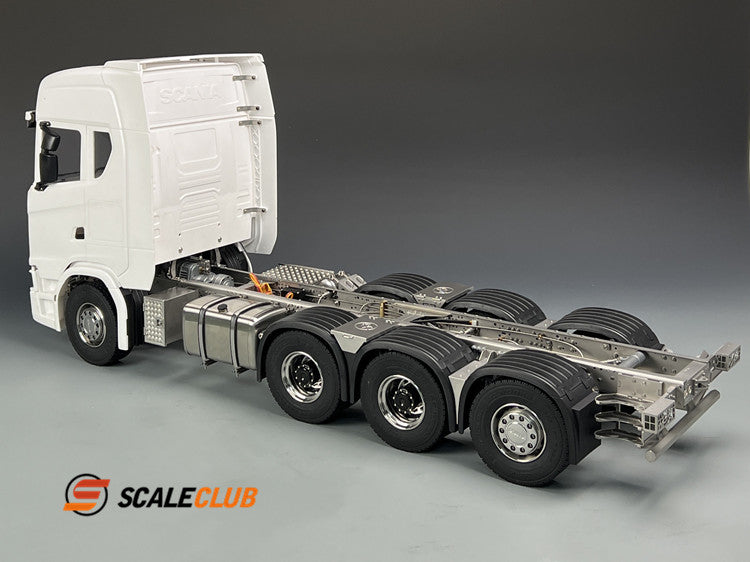 Scaleclub 1/14 Scania 770S 8x8 with rear steering F1650 truck crane