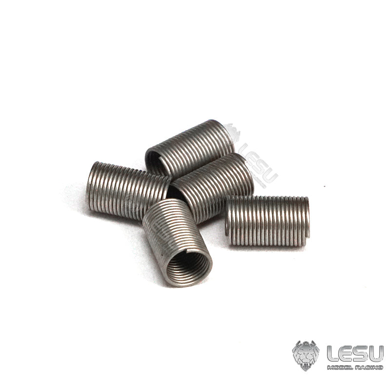 LESU hydraulic model modified bend straight oil nozzle installation fixed locking nylon oil pipe metal small spring sleeve