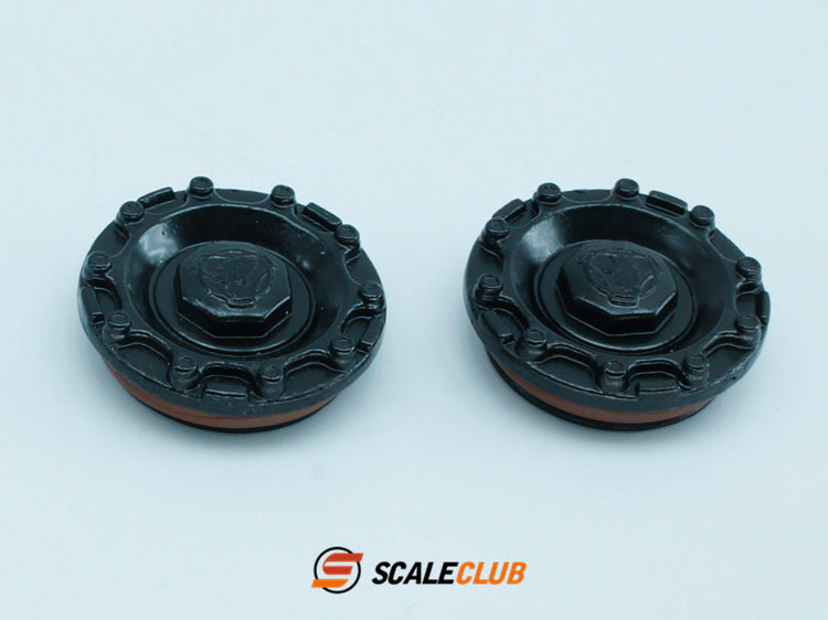 Scaleclub 1/14 Tamiya tractor truck dump truck unpowered front axle shaft cover
