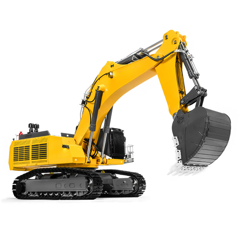 LESU 1/14 Hydraulic Remote Control Toy Heavy Duty Backhoe Excavator 4-Way Valve AOUE 9150