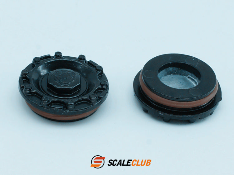 Scaleclub 1/14 Tamiya tractor truck dump truck unpowered front axle shaft cover