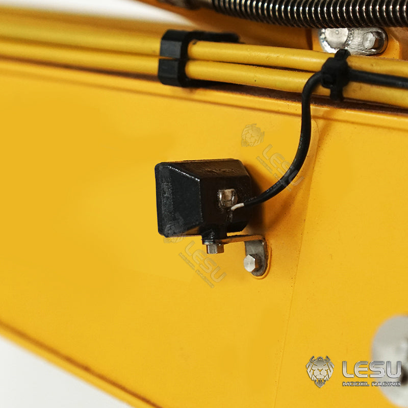 LESU for 1/14 simulation heavy machinery LESU AC360 excavator model arm S-1307 LED spotlight or DIY Tamiya model modification