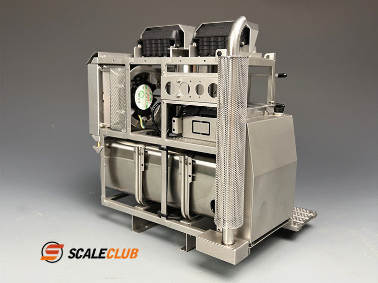 scaleclub 1/14 Tamiya BENZ heavy tractor truck SLT low roof cab upgrade simulation metal equipment rack
