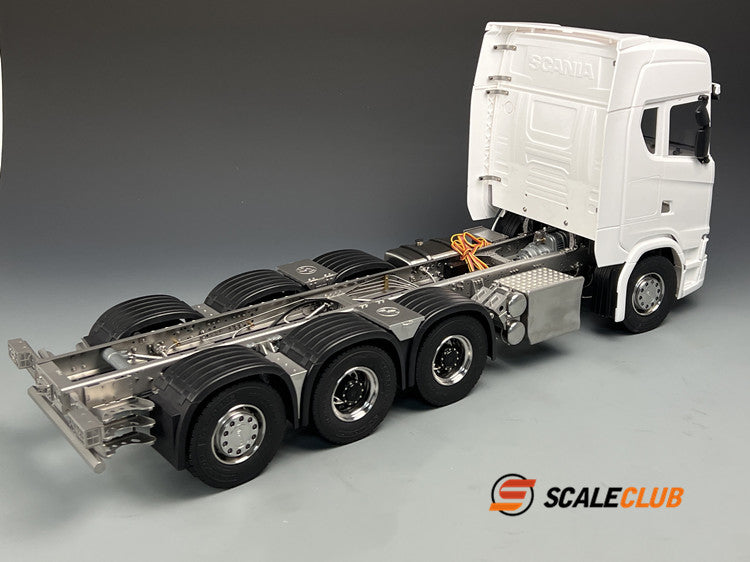 Scaleclub 1/14 Scania 770S 8x8 with rear steering F1650 truck crane