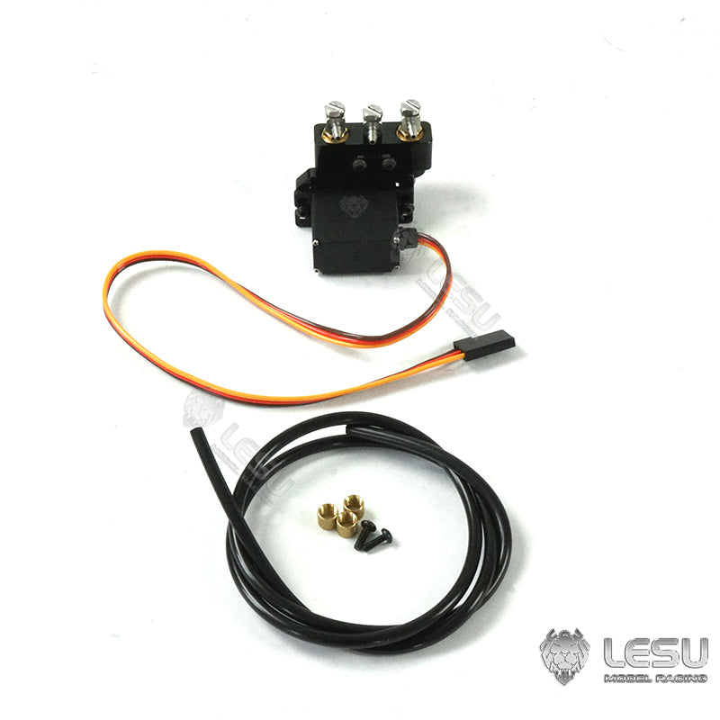 LESU Y-1524 1/14 simulation model toy construction machinery hydraulic system oil circuit switching valve accessories