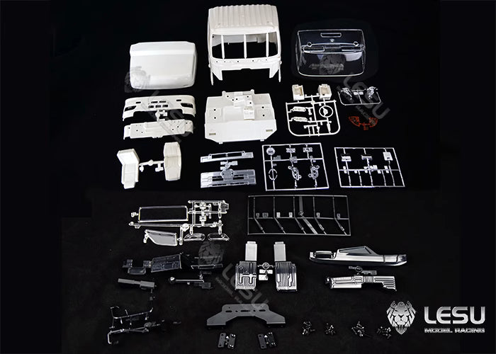 1/14 truck simulation 700 car shell Tamiya tractor mud driving building house mold production modified car LESU