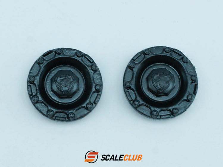 Scaleclub 1/14 Tamiya tractor truck dump truck unpowered front axle shaft cover