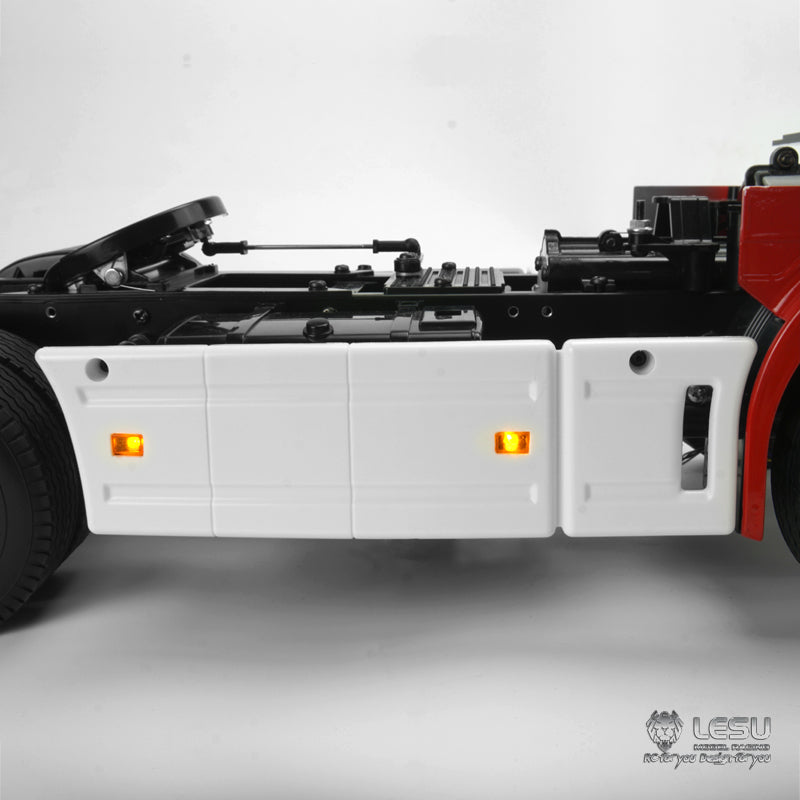 LESU RC Truck Model Toy Side Skirt Decorative Light S-1224 for Tamiya 1/14 RC R470 R620 Traction Truck Upgrade Modified Parts