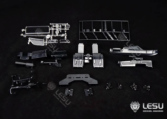 1/14 truck simulation 700 car shell Tamiya tractor mud driving building house mold production modified car LESU