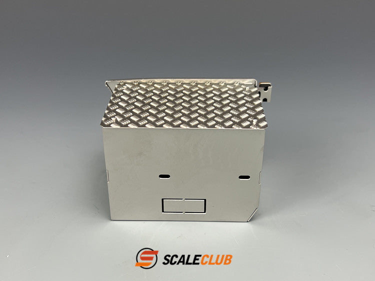 SCALECLUB 1/14 Tamiya Scania 770S Heavy Duty Trailer Upgrade Stainless Steel Metal Exhaust