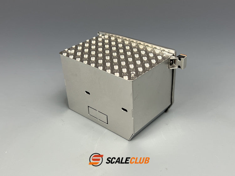SCALECLUB 1/14 Tamiya Scania 770S Heavy Duty Trailer Upgrade Stainless Steel Metal Exhaust