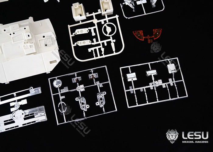 1/14 truck simulation 700 car shell Tamiya tractor mud driving building house mold production modified car LESU