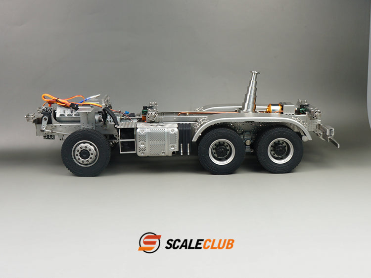 Scaleclub 1/14 Iveco iveco6x6 full metal hydraulic 3-way dump truck