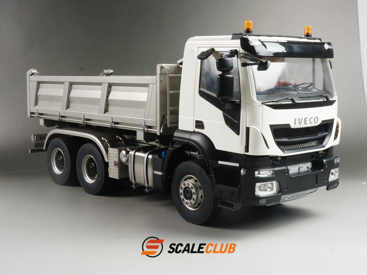 Scaleclub 1/14 Iveco iveco6x6 full metal hydraulic 3-way dump truck