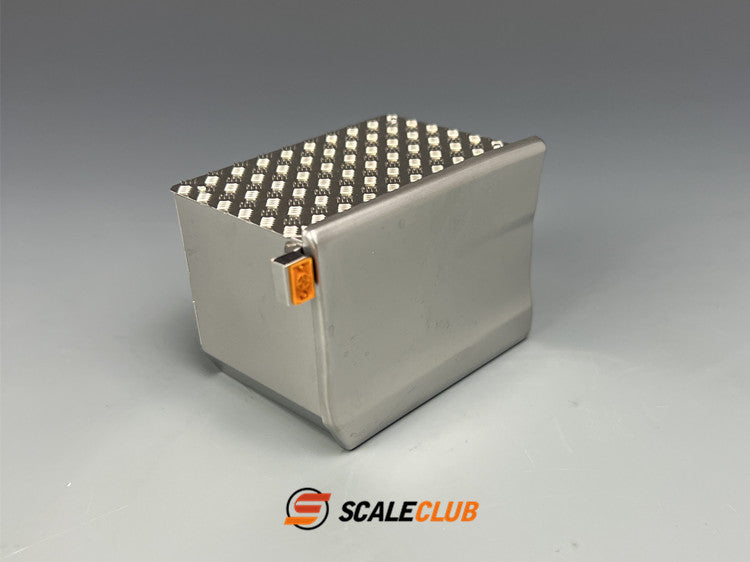 SCALECLUB 1/14 Tamiya Scania 770S Heavy Duty Trailer Upgrade Stainless Steel Metal Exhaust