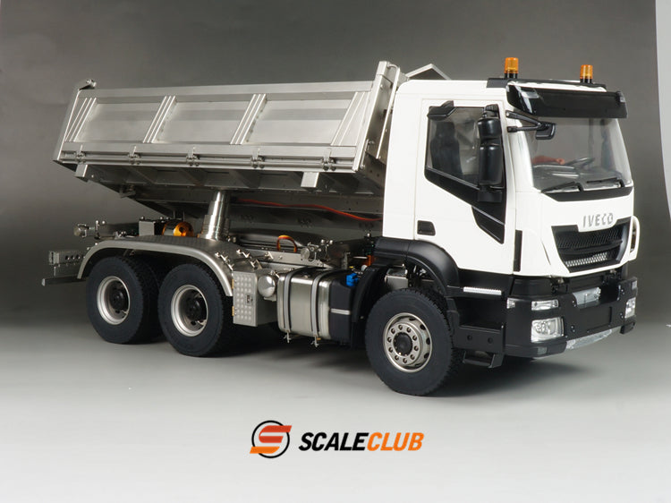 Scaleclub 1/14 Iveco iveco6x6 full metal hydraulic 3-way dump truck