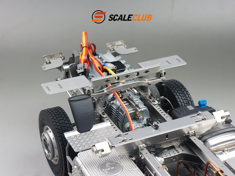 Scaleclub 1/14 Iveco iveco6x6 full metal hydraulic 3-way dump truck