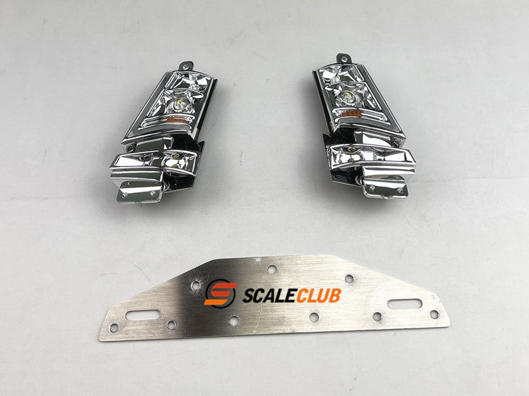Scaleclcub model RC 1/14 Volvo Tamiya Fh750 integrated flowing headlight